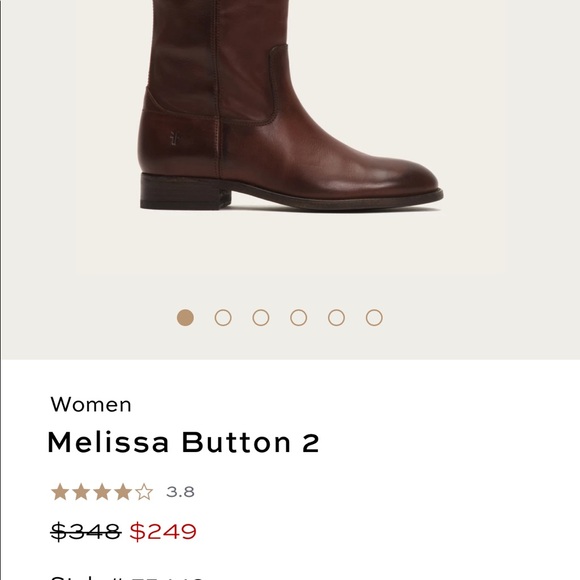 Almost new Brown Frye Boots - Picture 8 of 8